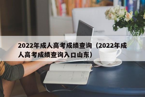 2022年成人高考成绩查询（2022年成人高考成绩查询入口山东）