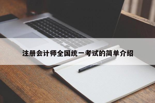 注册会计师全国统一考试的简单介绍