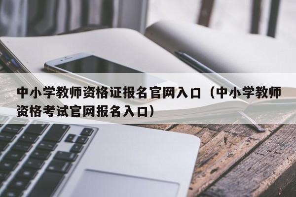 中小学教师资格证报名官网入口（中小学教师资格考试官网报名入口）