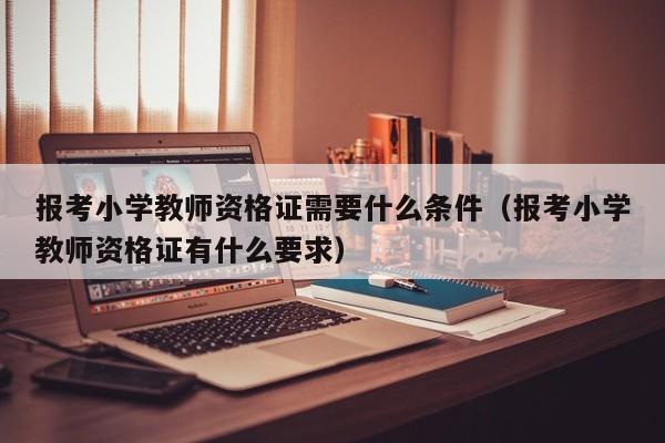 报考小学教师资格证需要什么条件（报考小学教师资格证有什么要求）